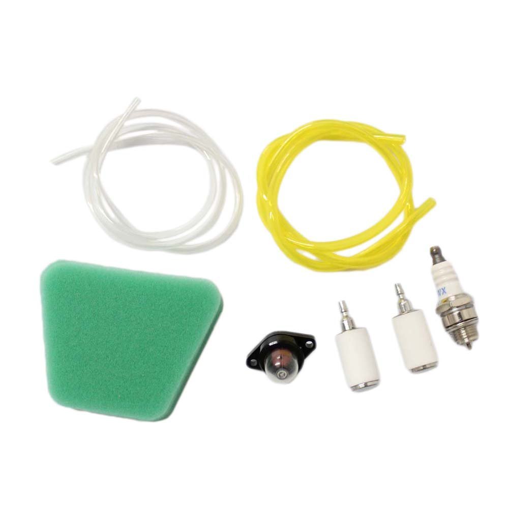FixRightPro 530037793 Air Filter for Poulan Craftsman Chainsaw 530095646 Fuel Filter 188-513 530071835 Primer Bulb Fuel Line Spark Plug Kits