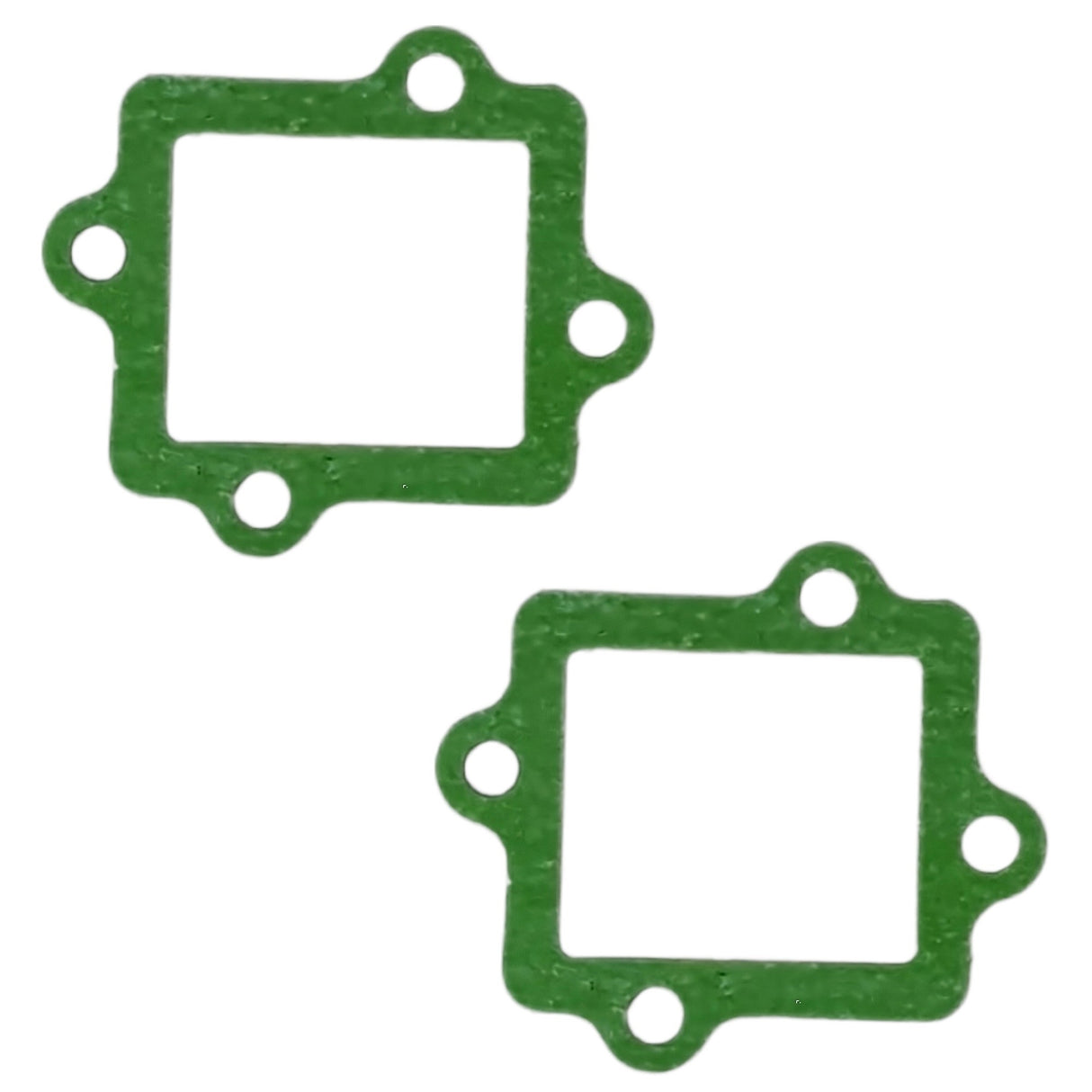 RedCap Reed Valve Gaskets for 50cc-90cc 2-Stroke POLARIS, DINLI, Yamaha JOG Minarelli & Chinese (1E40QMB, 1PE40QMB) engines - 44 x 38mm Center Rectangular Hole - Compatible with Various Models.