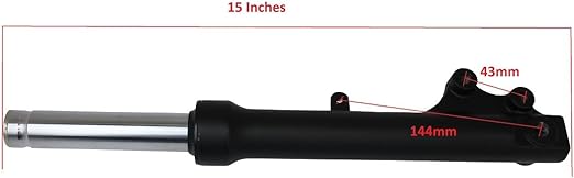 15" Front Forks for 50cc Jonway Y50qt-21 Boom revolution Taotao 50ATM X Pro Maui Gy6 Scooter