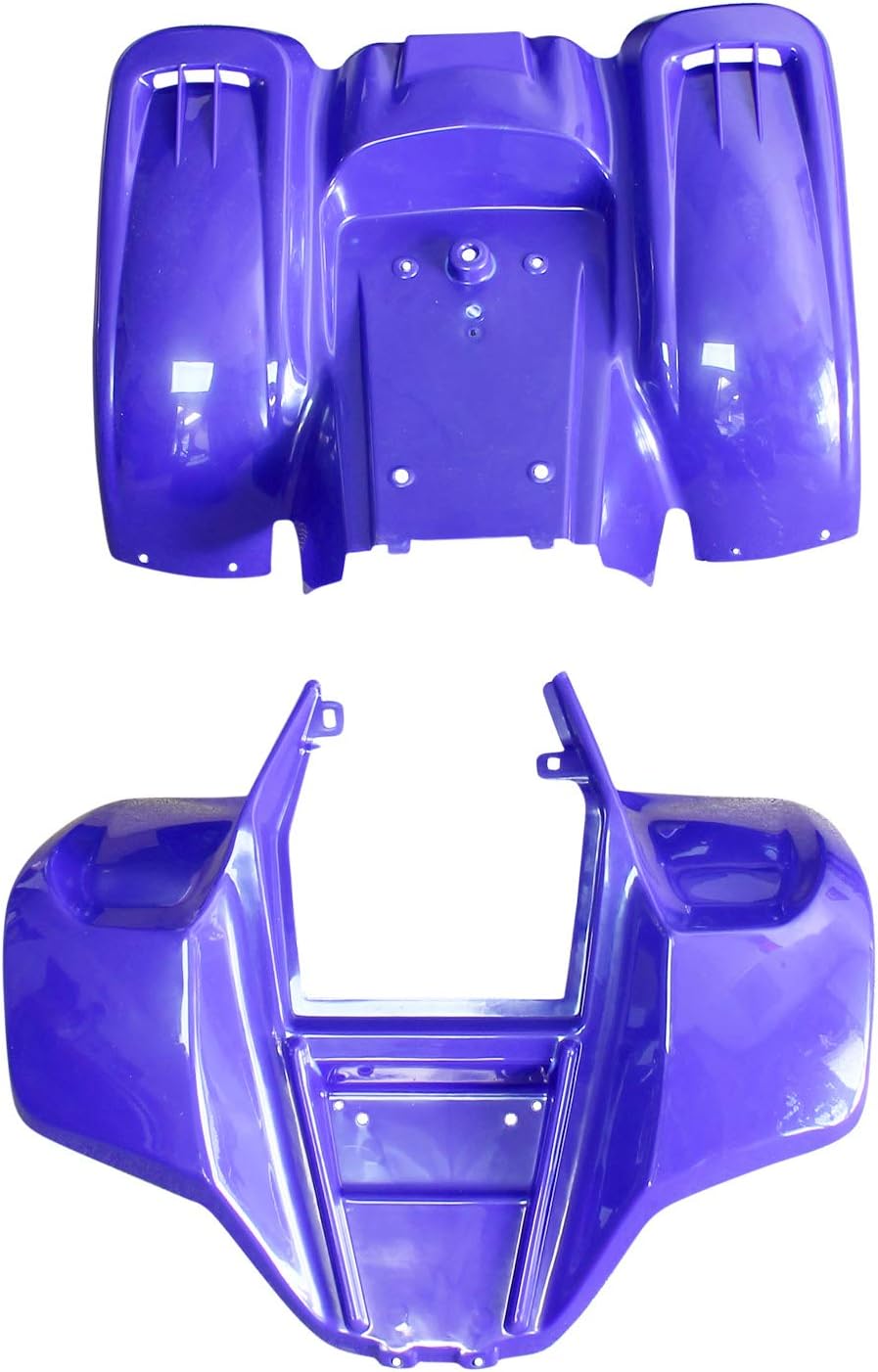 Kazuma Meerkat Front and Rear Fender Set Plastic Redcat 50CC ATV BLUE (Kit)