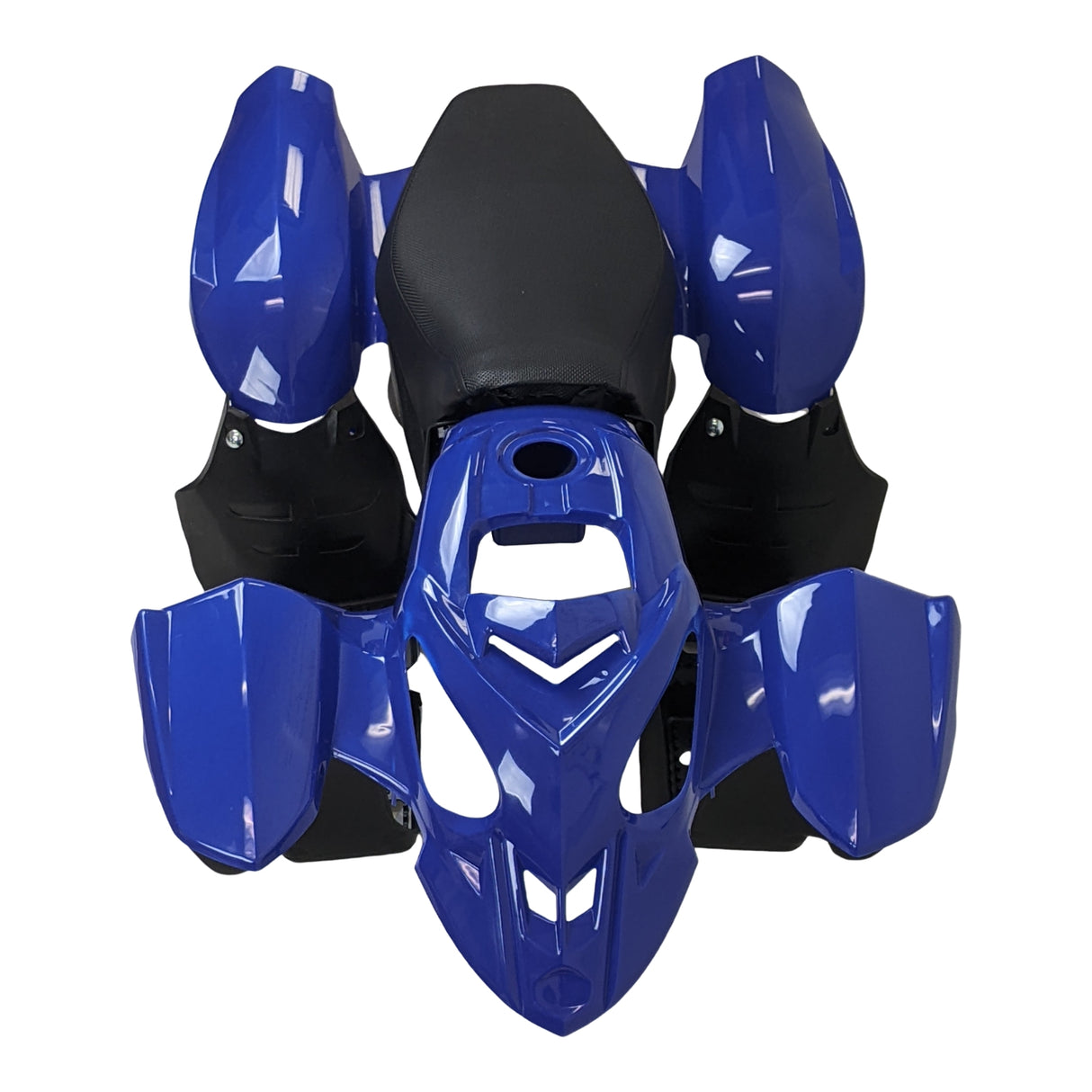ATV Body Fender Assembly with Seat for Panther 110PL, 125PL Coolster 3050B (Sleek Blue)