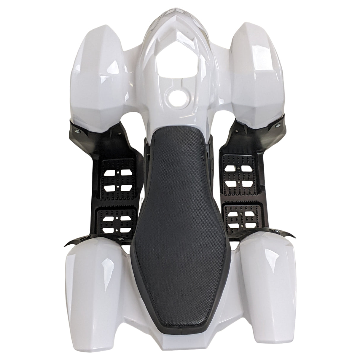 Complete ATV Body Fender Kit with Seat for Panther 110PL, 125PL, Coolster 3050B, TaoTao ATA110L (White)