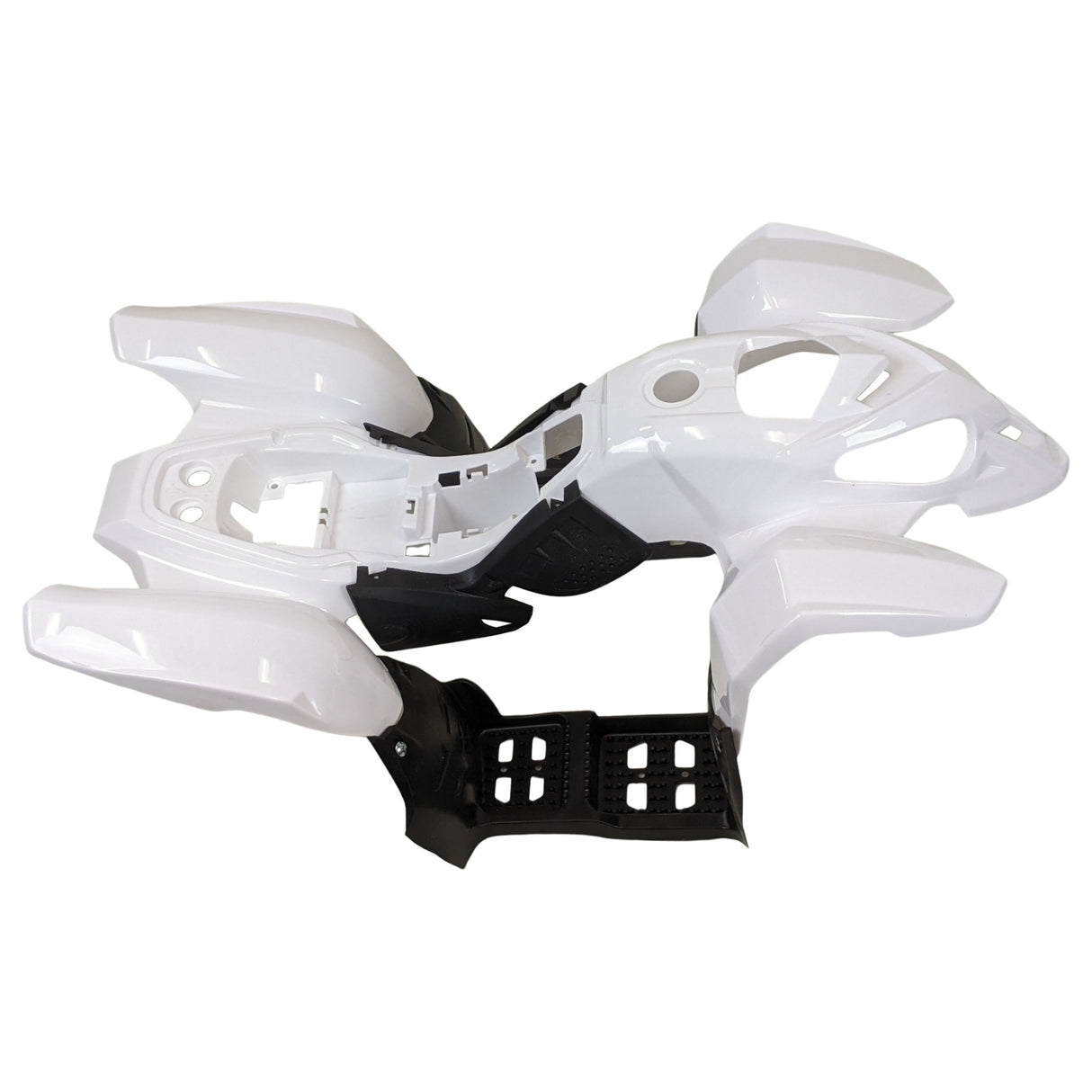 Complete ATV Body Fender Kit with Seat for Panther 110PL, 125PL, Coolster 3050B, TaoTao ATA110L (White)