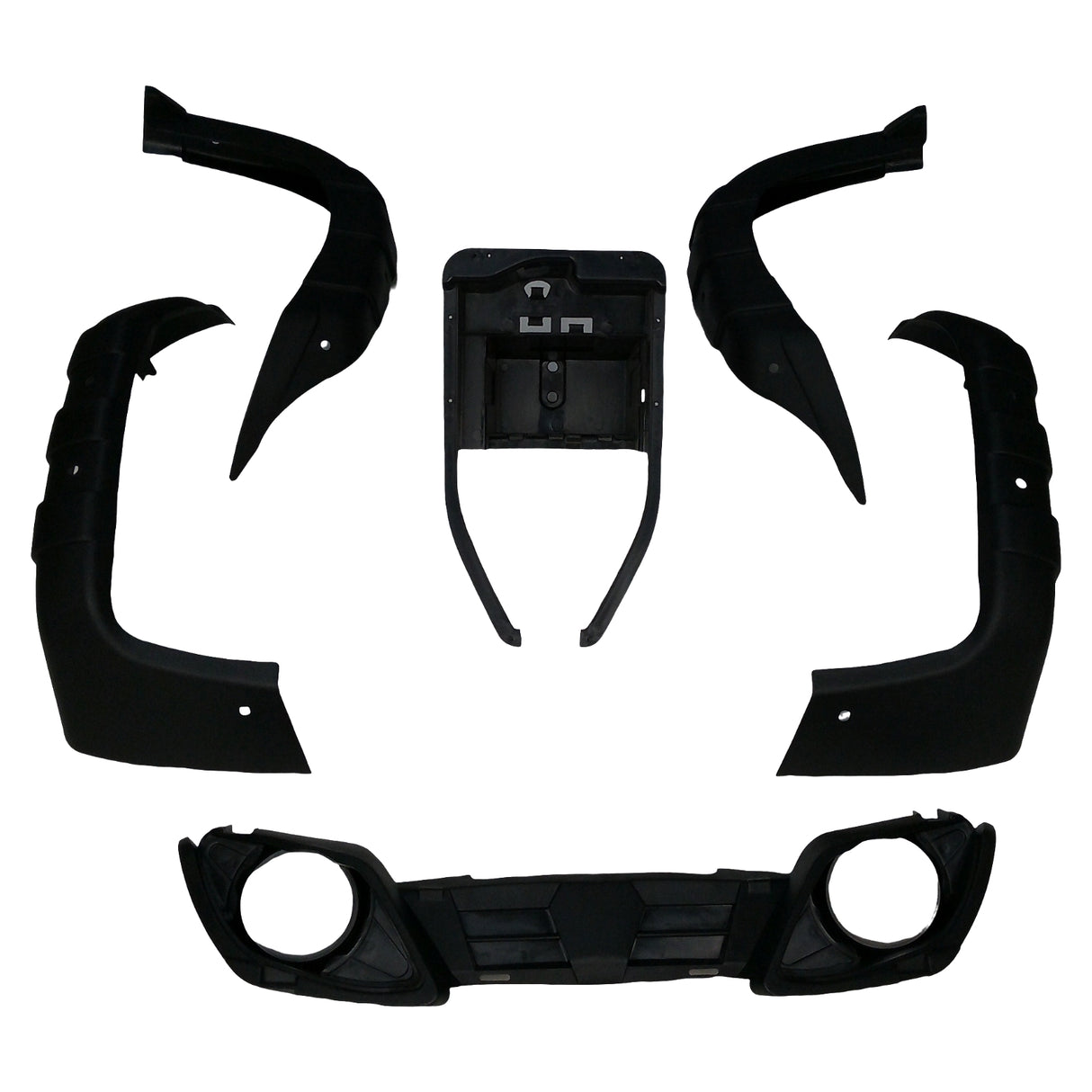 Body Fender Kit for Chinese ATV - Coolster 3150, Tao Tao Bull, Rhino - 2 piece