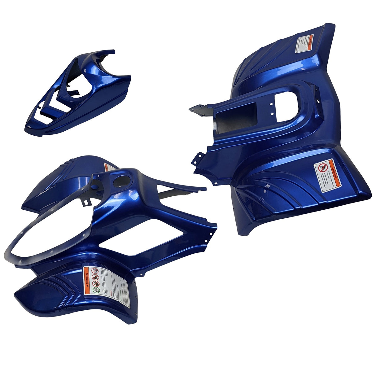 ATV Body Fender Kit - 2 Piece - BLUE - Tao Tao ATA110B, BoulderB1