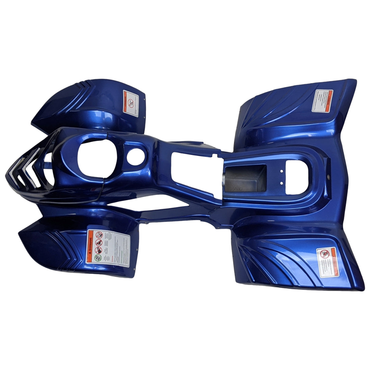 ATV Body Fender Kit - 2 Piece - BLUE - Tao Tao ATA110B, BoulderB1