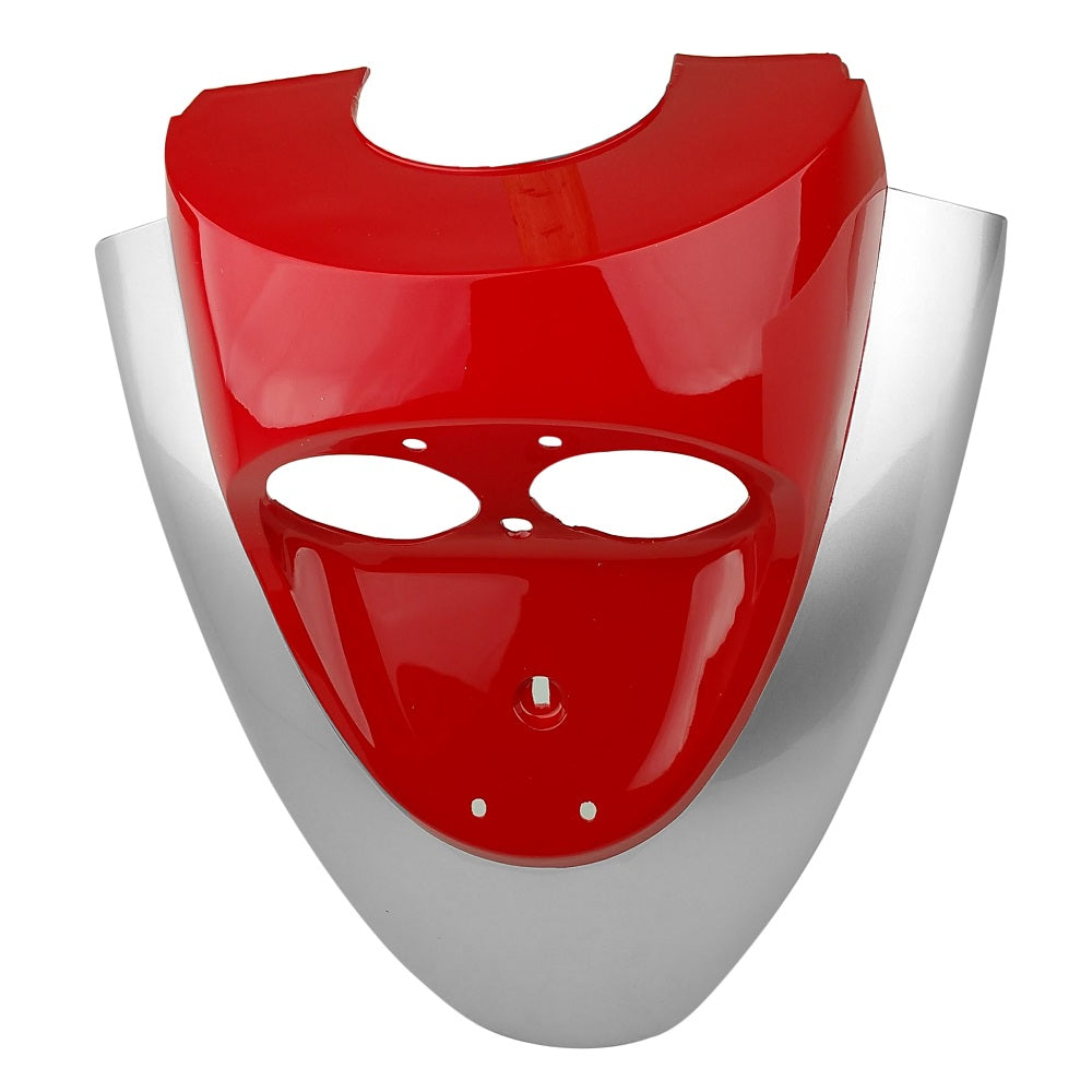 03 - Front Panel Headlight Cover - Red - Version Jonway Force C