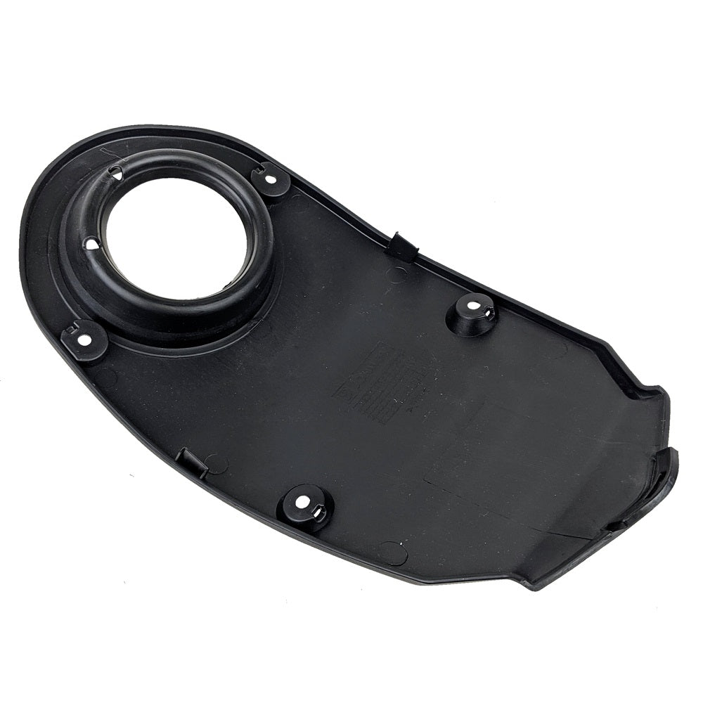 RedCap Plastic Gas Fuel Tank Cover Body with 4 Mounting Hole for Jonway YY125 Scooter, Cougar Rocket 50cc 125cc 150cc, Jonway Version YY125-2A - Durable Construction - Easy Installation (Sleek Black)