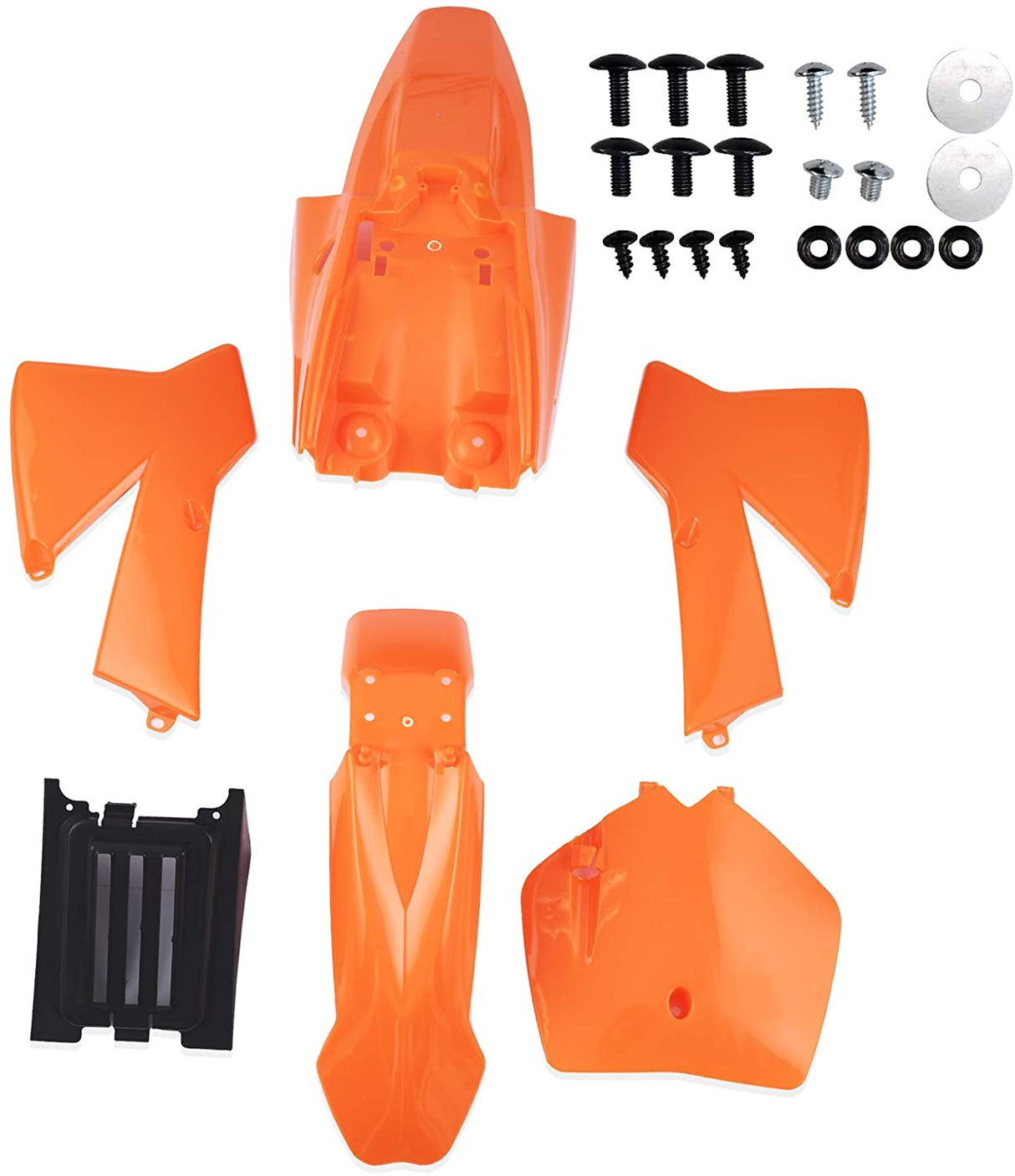 KTM50 SX 50 JUNIOR 50cc SX Fender Plastic Body Kit 2002-2008 KTM ORANGE