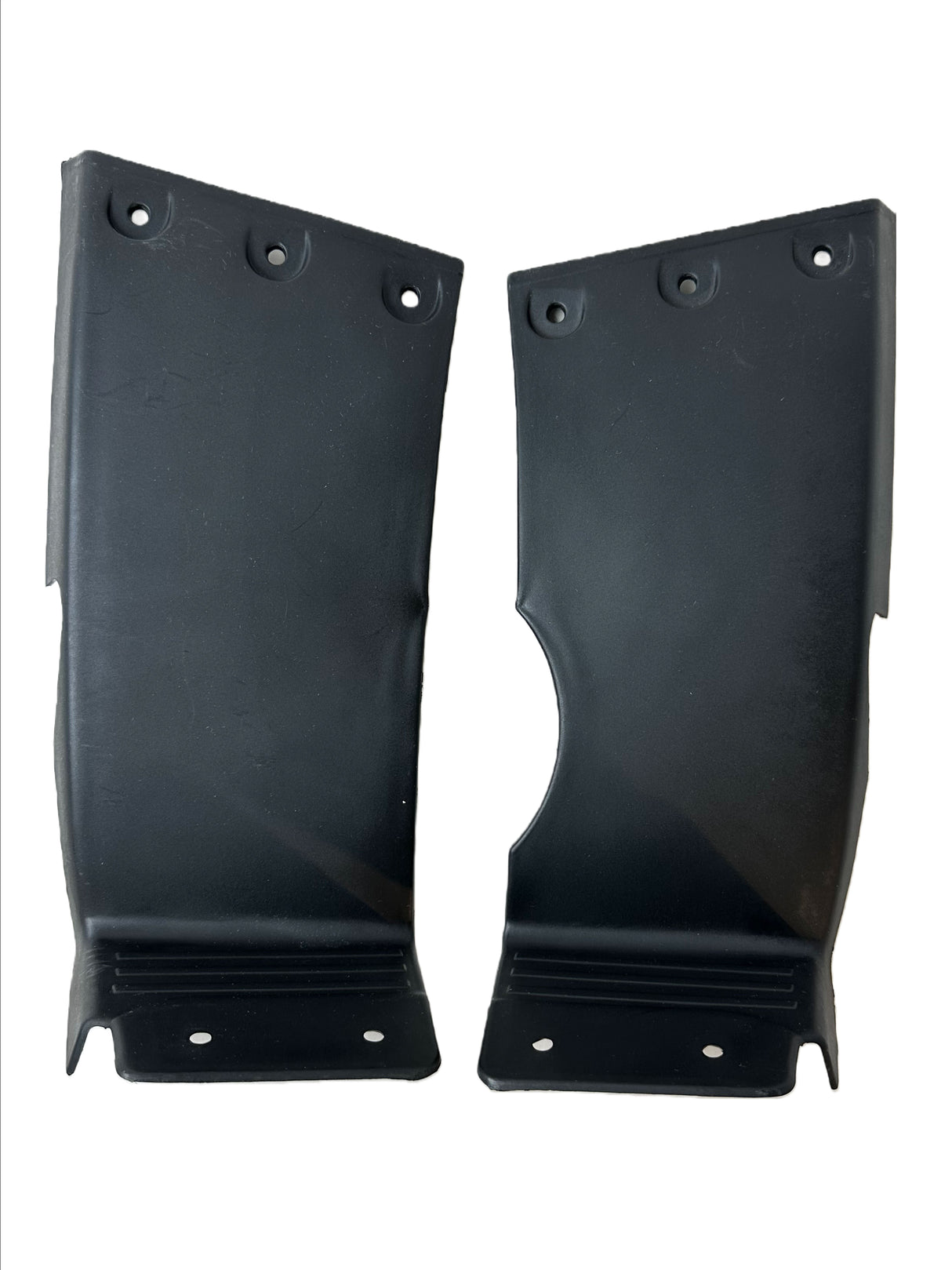 Footrest Guard Set - Left & Right - Kazuma Dingo Lacoste Panda 150cc 250cc ATV BLACK