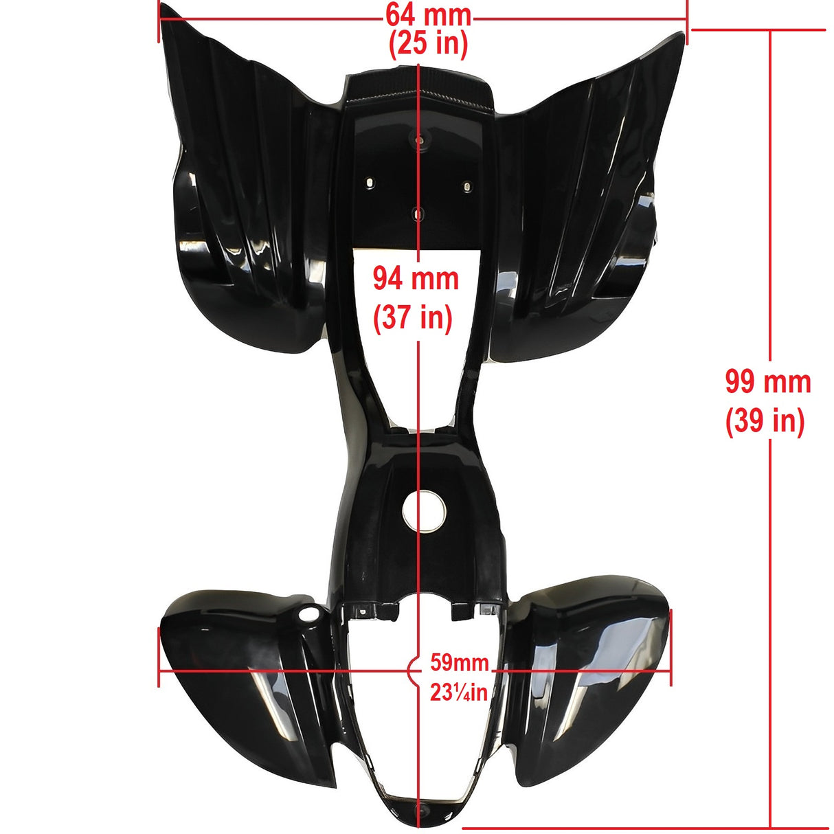 Body Mini Falcon 90 - BLACK