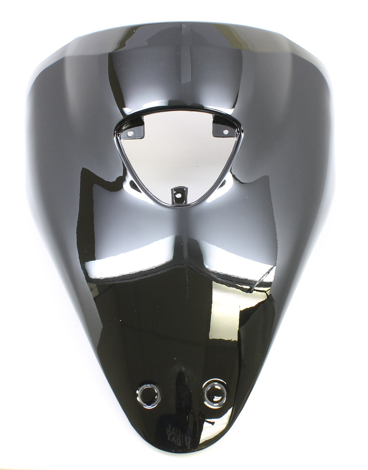 03 - Front Upper Cover - BLACK-ABS Body Parts, Jonway YY50QT-21