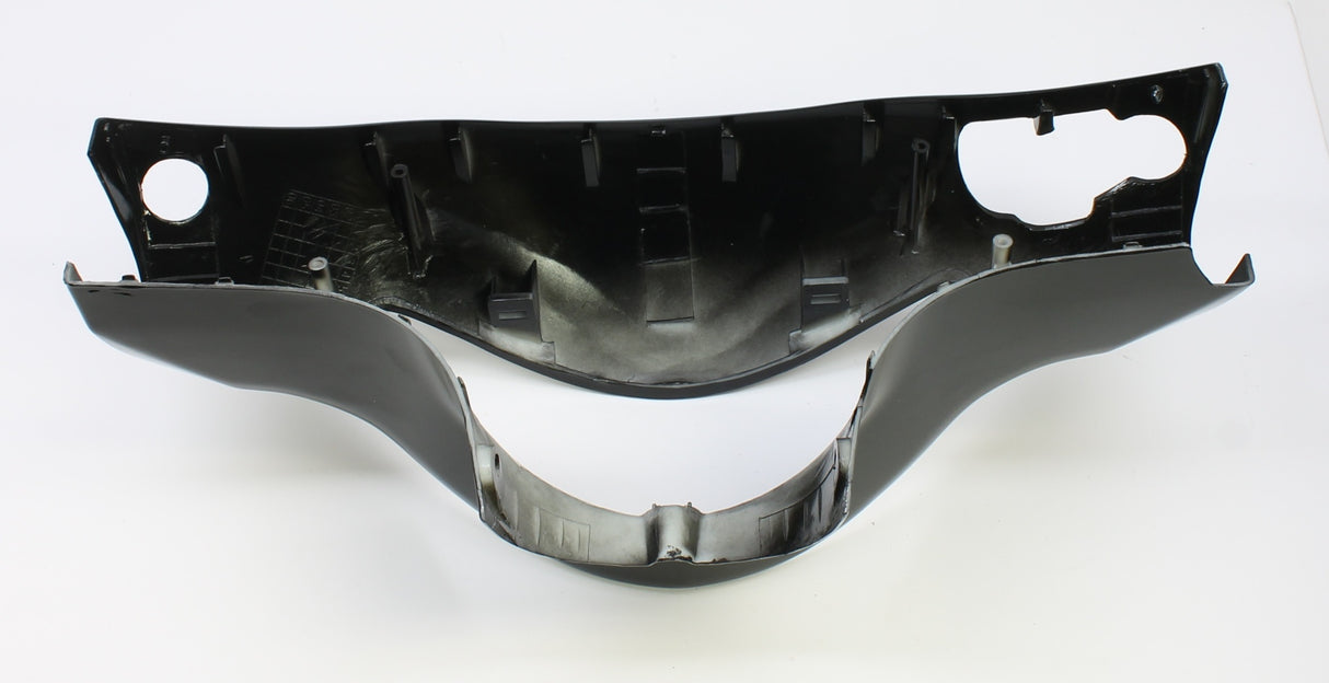 04 - Headlight Cover - BLACK-ABS Body Parts, Jonway YY50QT-21