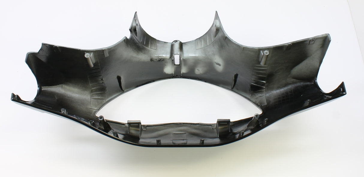 04 - Headlight Cover - BLACK-ABS Body Parts, Jonway YY50QT-21