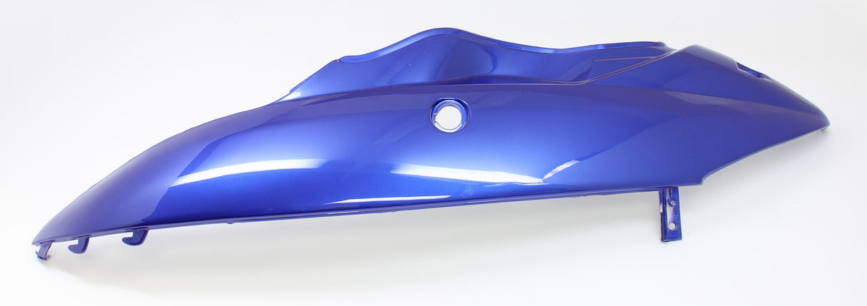 11 - Left Rear Cover - BLUE-ABS Body Parts, Jonway YY50QT-21