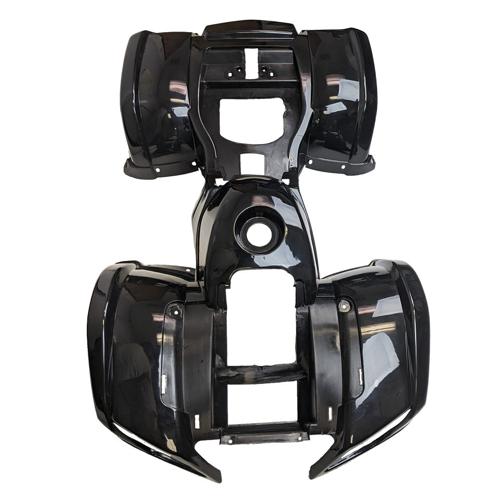 Body Plastic ATV Taotao 110D 125D 110cc 125cc Ryder Coolster Utility Peace - Black