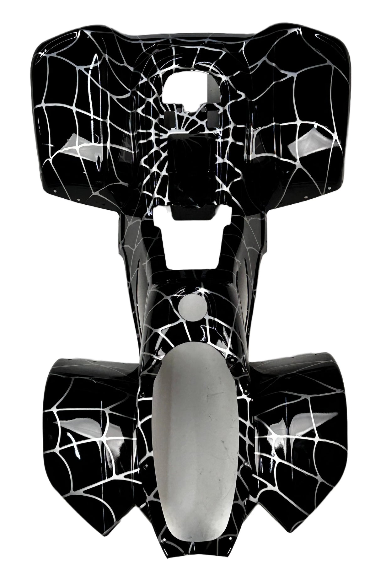 ATV Body Fender Kit - Coolster 3050C 110cc - BLACK SPIDER