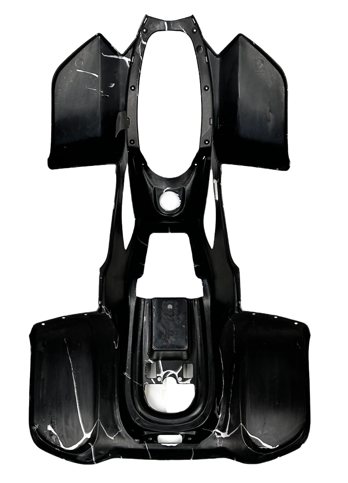 ATV Body Fender Kit - Coolster 3050C 110cc - BLACK SPIDER