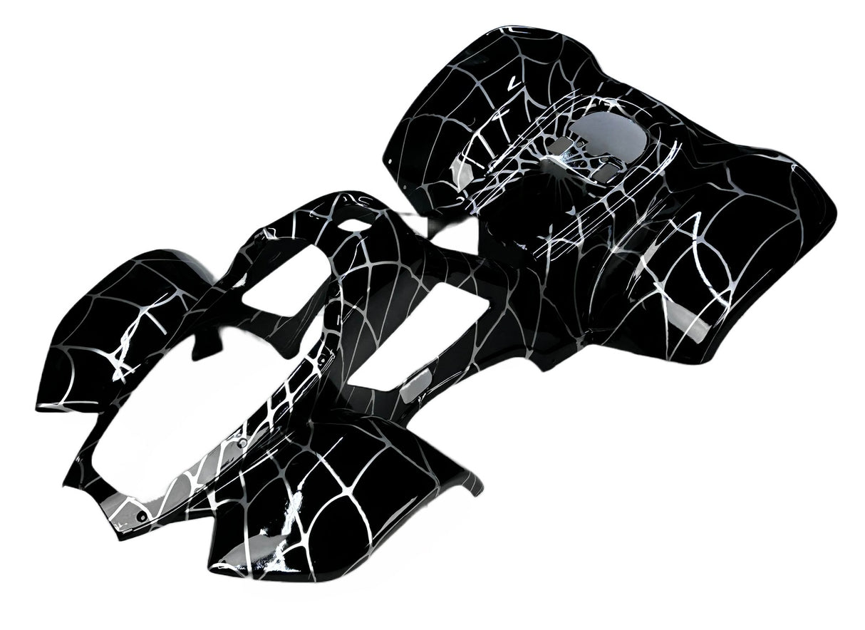 ATV Body Fender Kit - Coolster 3050C 110cc - BLACK SPIDER