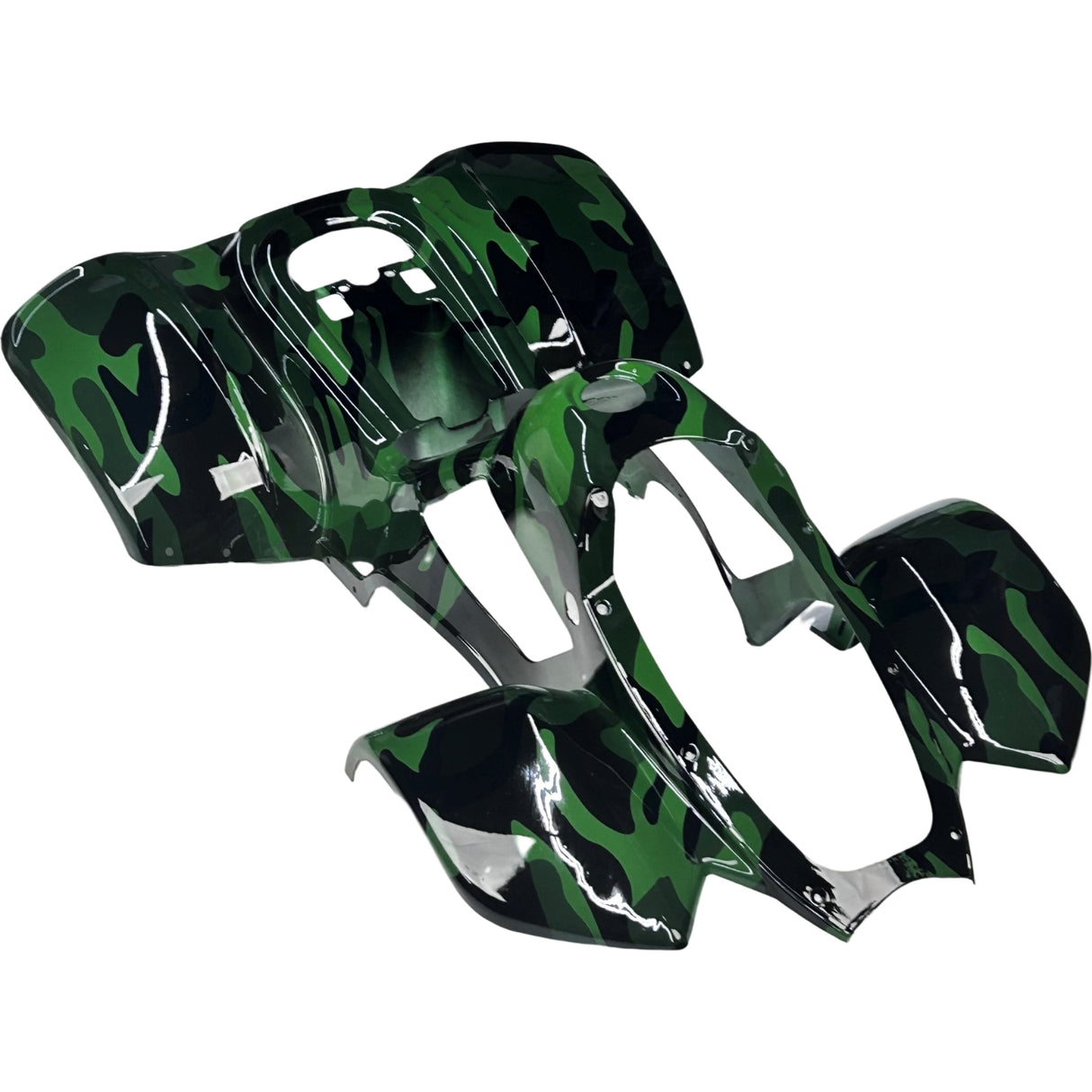 ATV Body Fender Kit - Coolster 3050C 110cc - GREEN CAMO ARMY