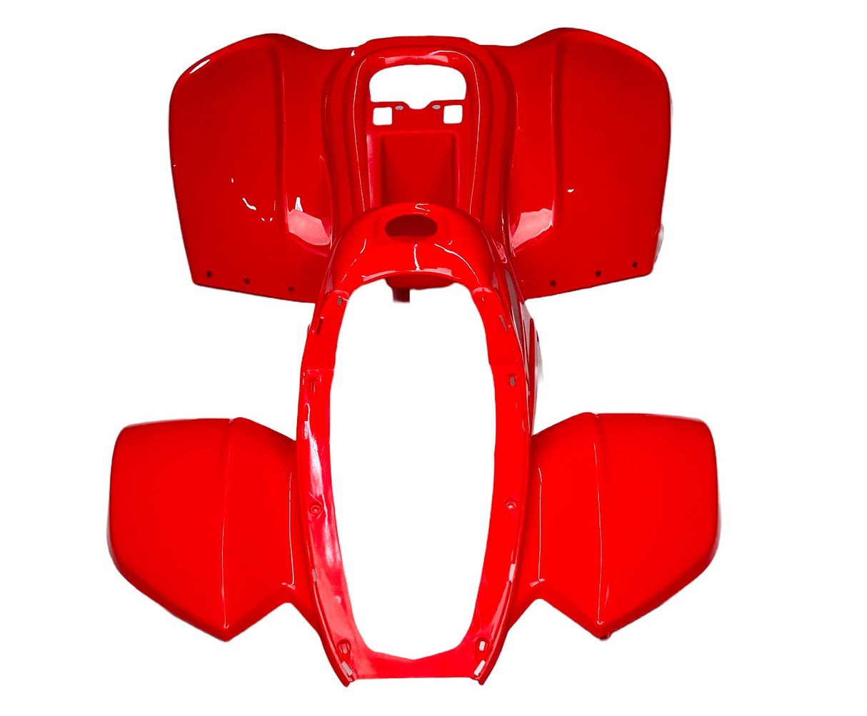 ATV Body Fender Kit - Coolster 3050C 110cc - RED
