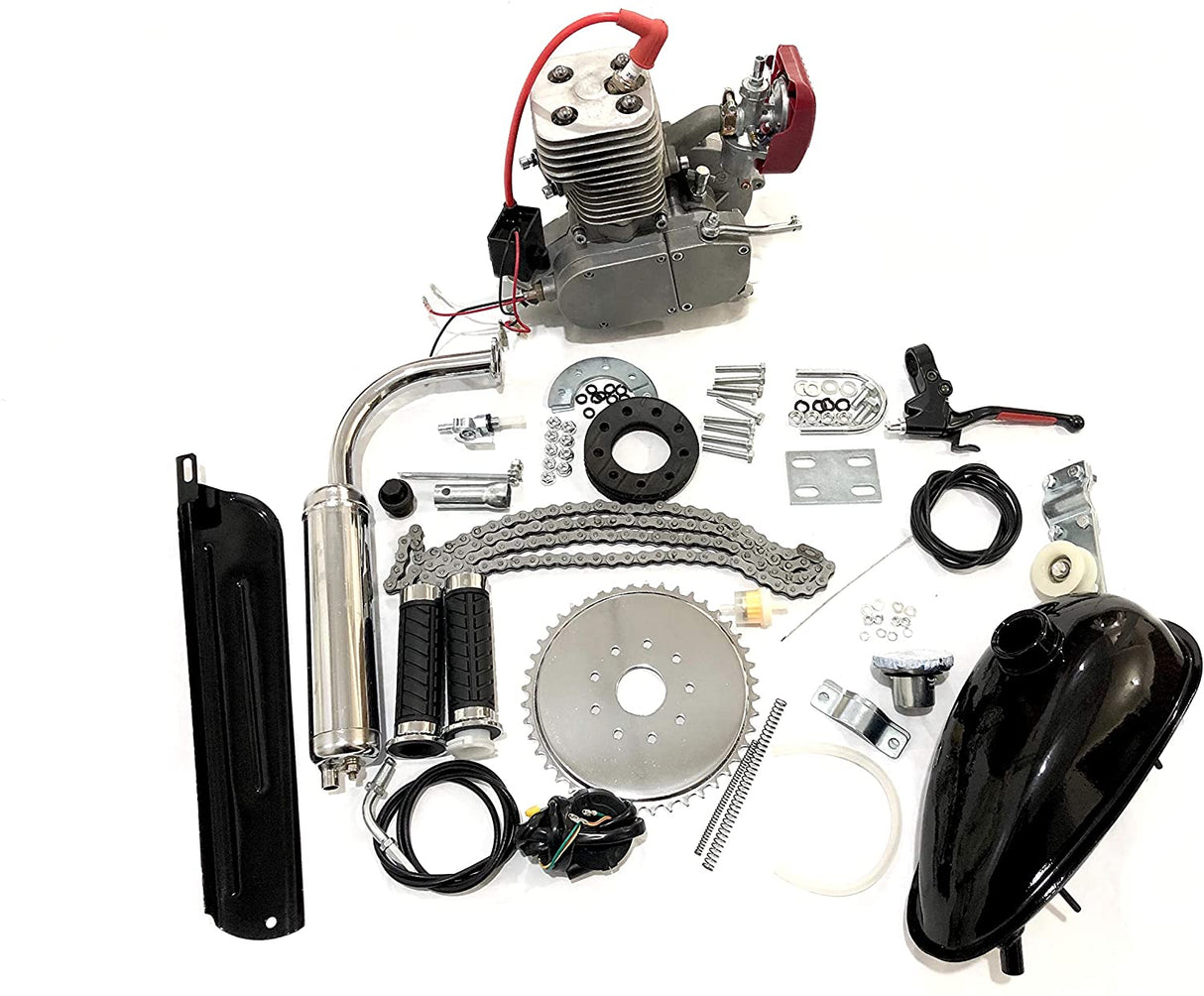 Bike Engine Kit 100cc YD100 - SILVER - Version 2