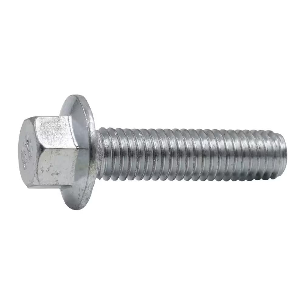 BOLT M8-1.25 25mm Flanged - 10mm Head (Header to Muffler - Sprocket to Dirt Bike Wheel)