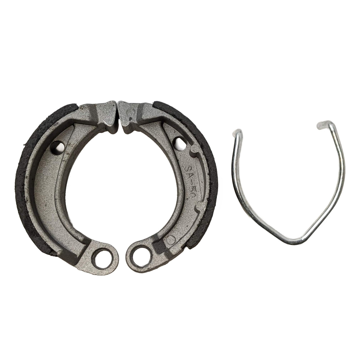 RedCap 80mm Front Brake Shoes Pad, Compatible for Coolster ATVs 3050D, 3125R, 3125XR8U, 3125XR8