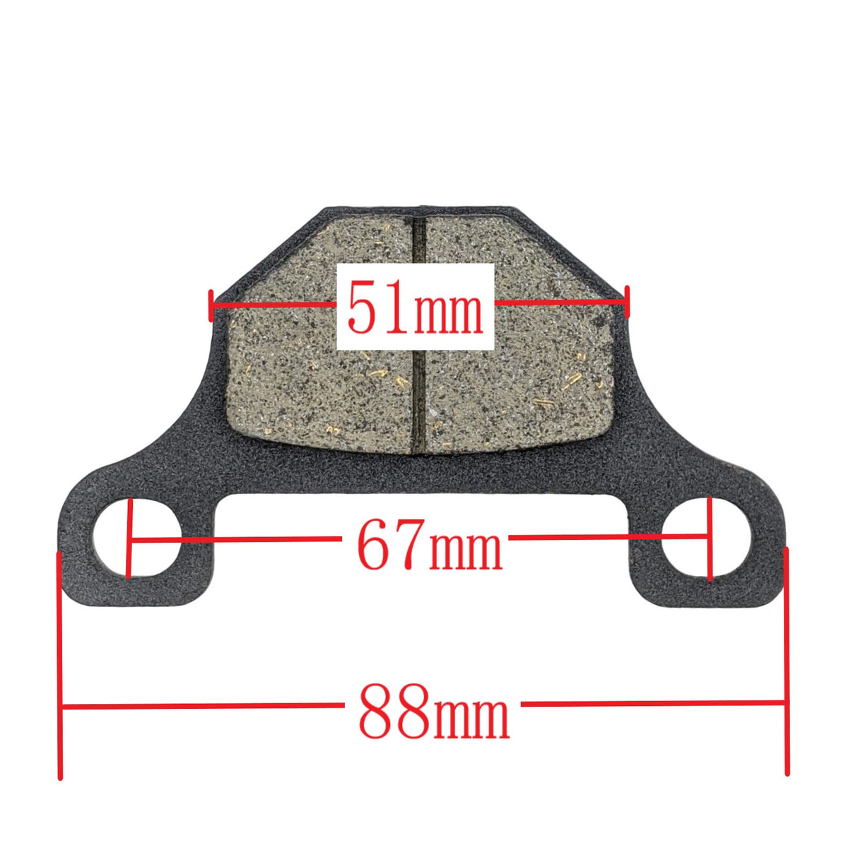 Rear Brake Pads Set for Raven 250 Hawk 250, Rover 200 300