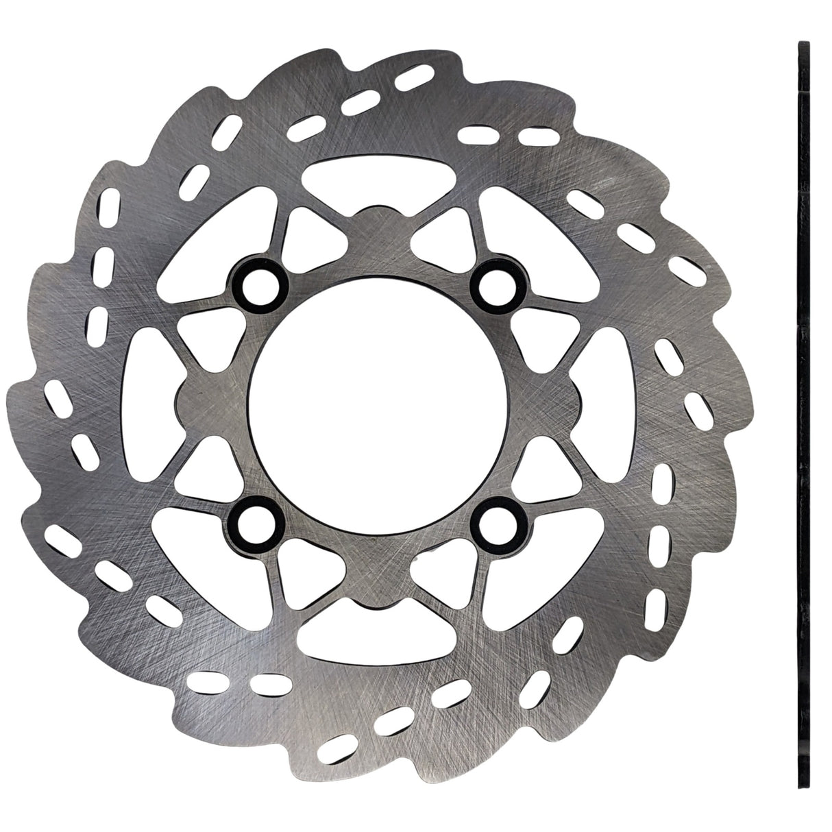 RedCap Replacement 220mm Brake Disc Front Rotor with 4-bolt pattern, Compatible with 110cc, 125cc, 150cc RFZ Apollo, SSR, Tao Models - Upgrade Your Dirt Bike Braking System