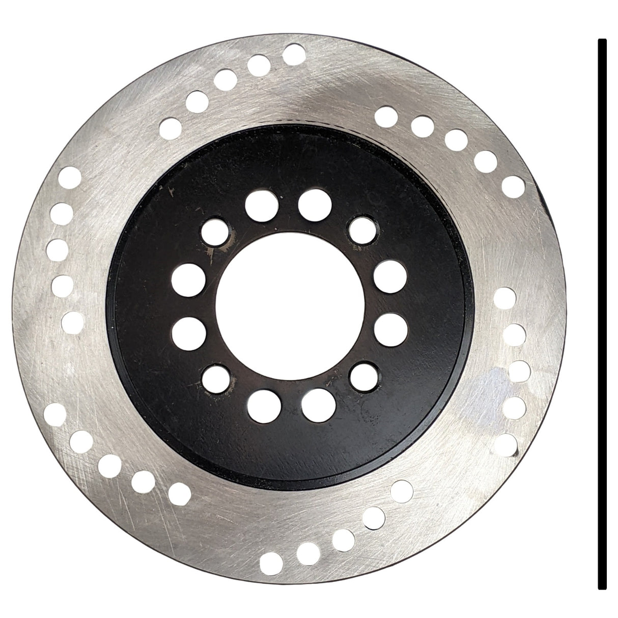 RedCap OEM 180mm Brake Disc Rotor with 4-Bolt Pattern Specifically Designed for 4-Stroke Tao Tao GK110 Go Kart, Fit for Chinese ATV Models