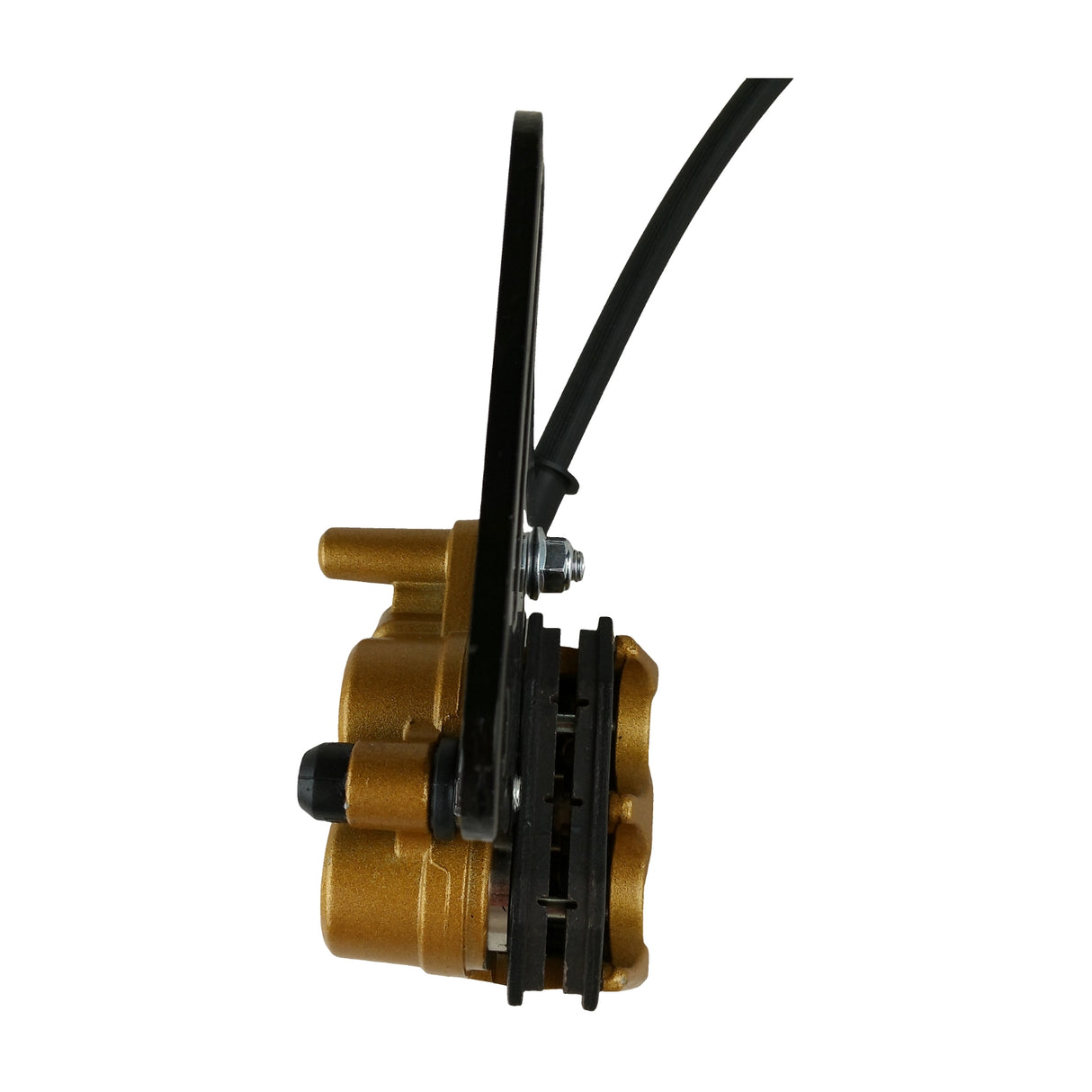 Rear Hydraulic Disc Brake Caliper Master Cylinder Kit Gold