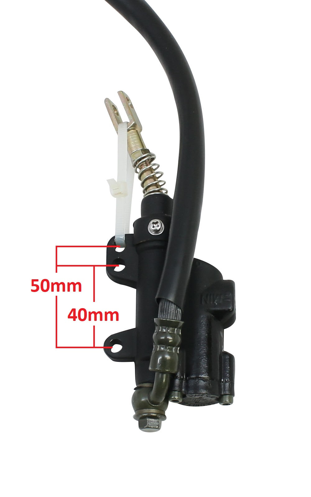 Rear Brake Assembly Master Cylinder Caliper for Apollo Dirt Bike 125cc - AGB-37CRF-2