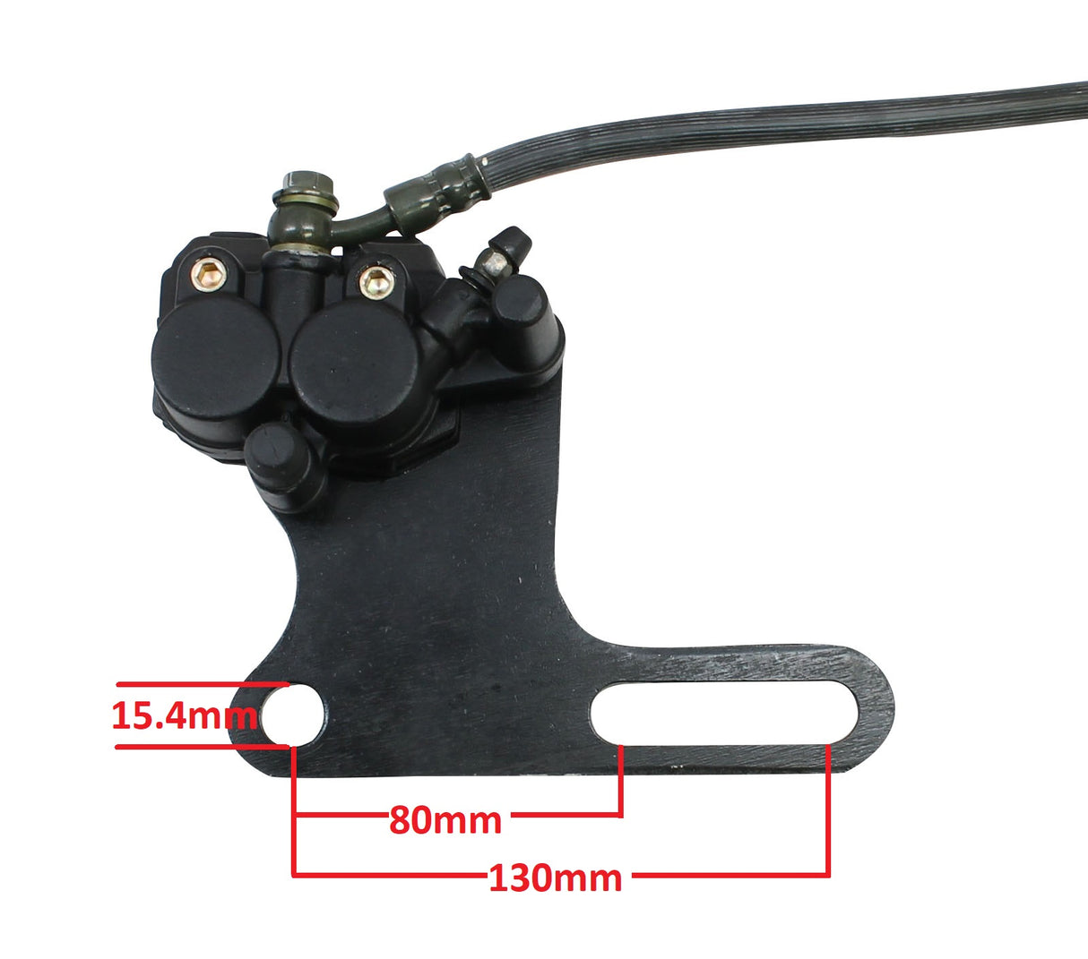 Rear Brake Assembly Master Cylinder Caliper for Apollo Dirt Bike 125cc - AGB-37CRF-2