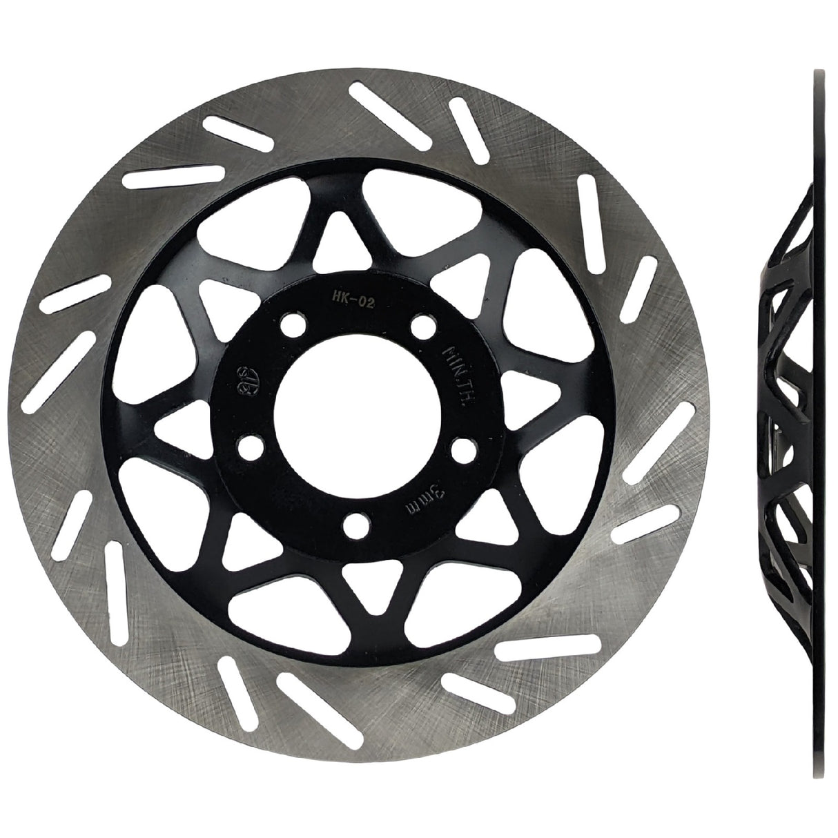 240mm Hat-Shaped Front Brake Rotor Disc for Sym Zh125, Xs125 Chinese Scooters