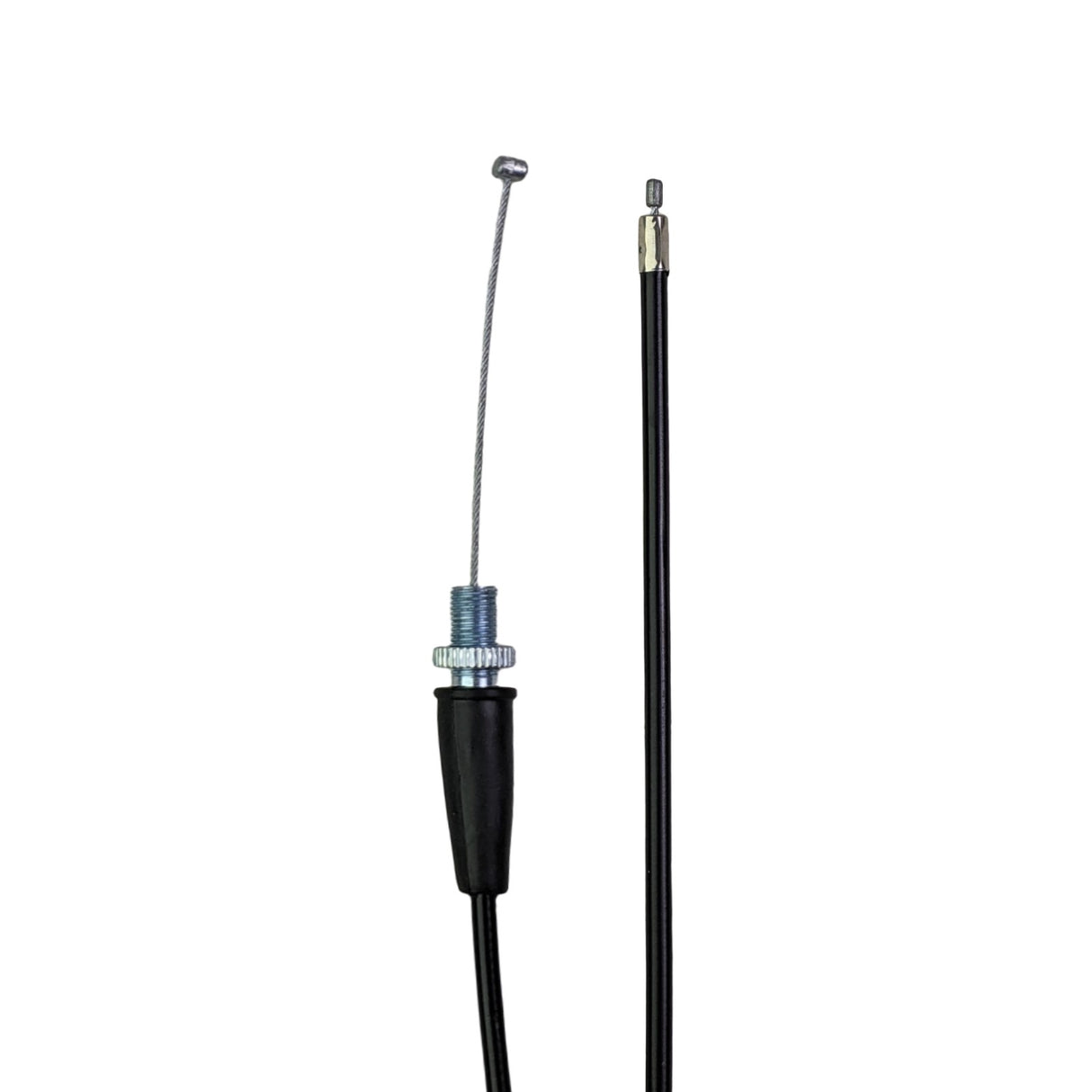 Throttle Cable, Straight, Dirt Bike - Sleeve Length: 33-3/4" - Exposed Wire Length: 4-3/8"