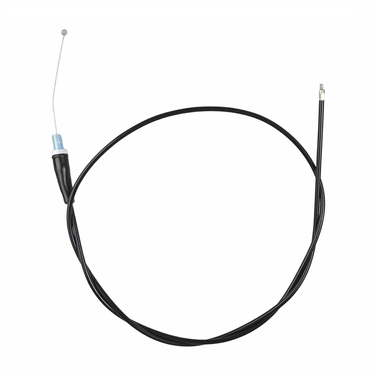 Throttle Cable, Straight, Dirt Bike - Sleeve Length: 51" - Exposed Wire Length: 4-3/8"