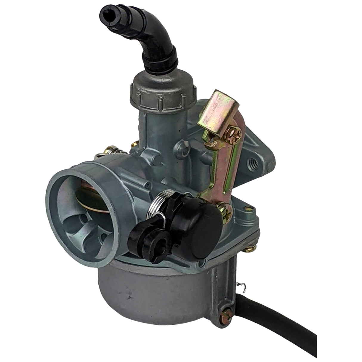 19mm Carburetor PZ19 Cable Pull Choke, for 4-Stroke Engine 50cc - 110cc Honda ATVs Style, Dirt Bikes, Go Karts