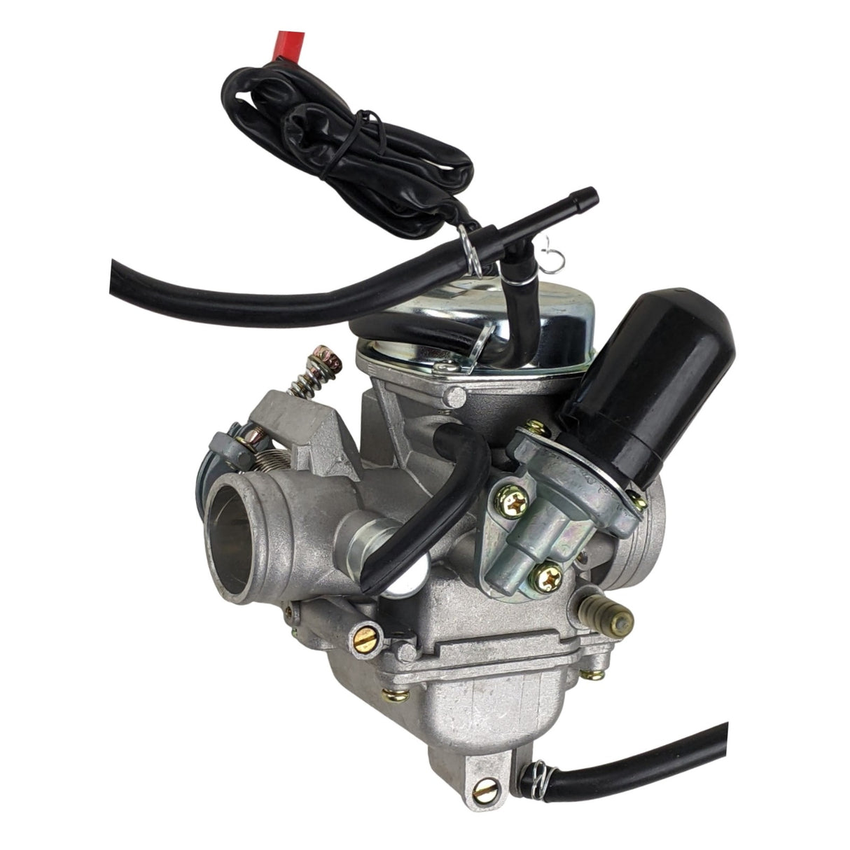 RedCap Replacement PD26 Carburetor with 2 Pin Choke Plug End Compatible for 250cc Water-Cooled Scooter Optimize Engine Performance