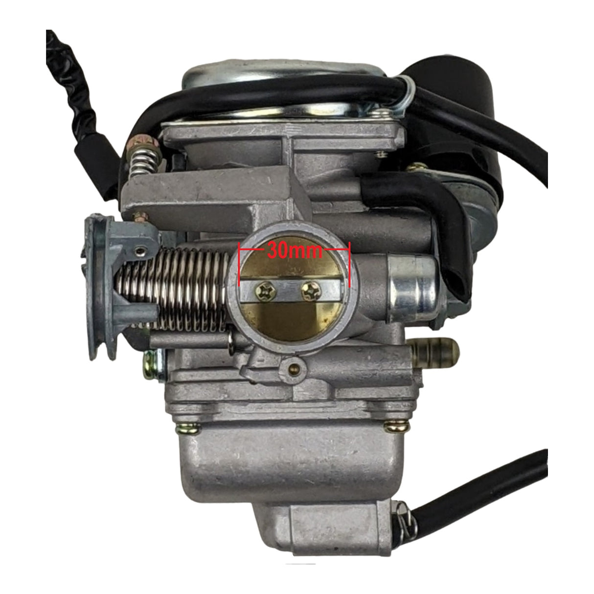 RedCap Replacement PD26 Carburetor with 2 Pin Choke Plug End Compatible for 250cc Water-Cooled Scooter Optimize Engine Performance