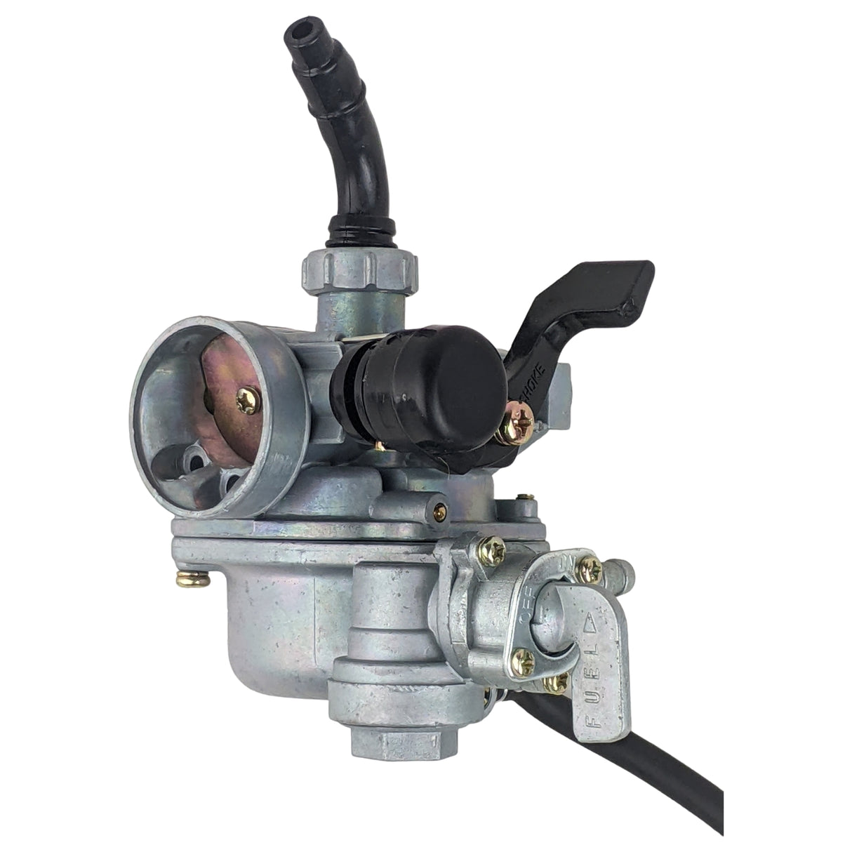 RedCap 17mm Carburetor Specifically Designed for 1969-1982 Honda, CT70, CT90, ST90, Minibike, Dirt Pit Bikes - Trail Bike Carb, 42mm Bolt Spacing - Optimize Engine Efficiency
