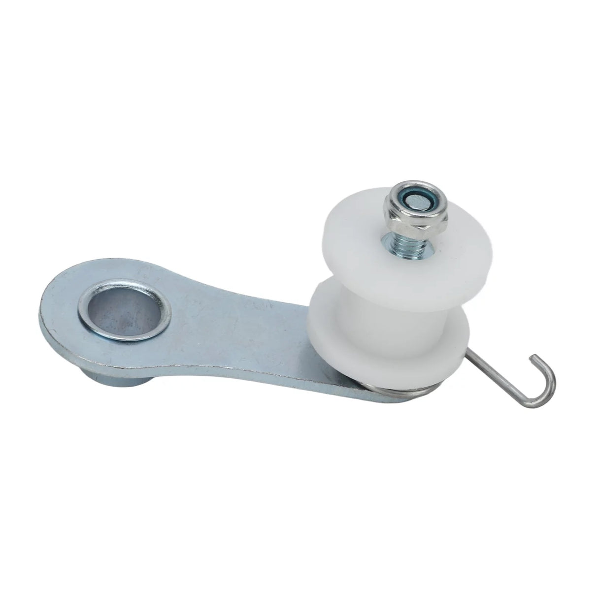 Chain Roller Tensioner with Spring Fits 110cc 125cc 140cc Dirt Pit Bikes Mini Bikes ATVs (White)