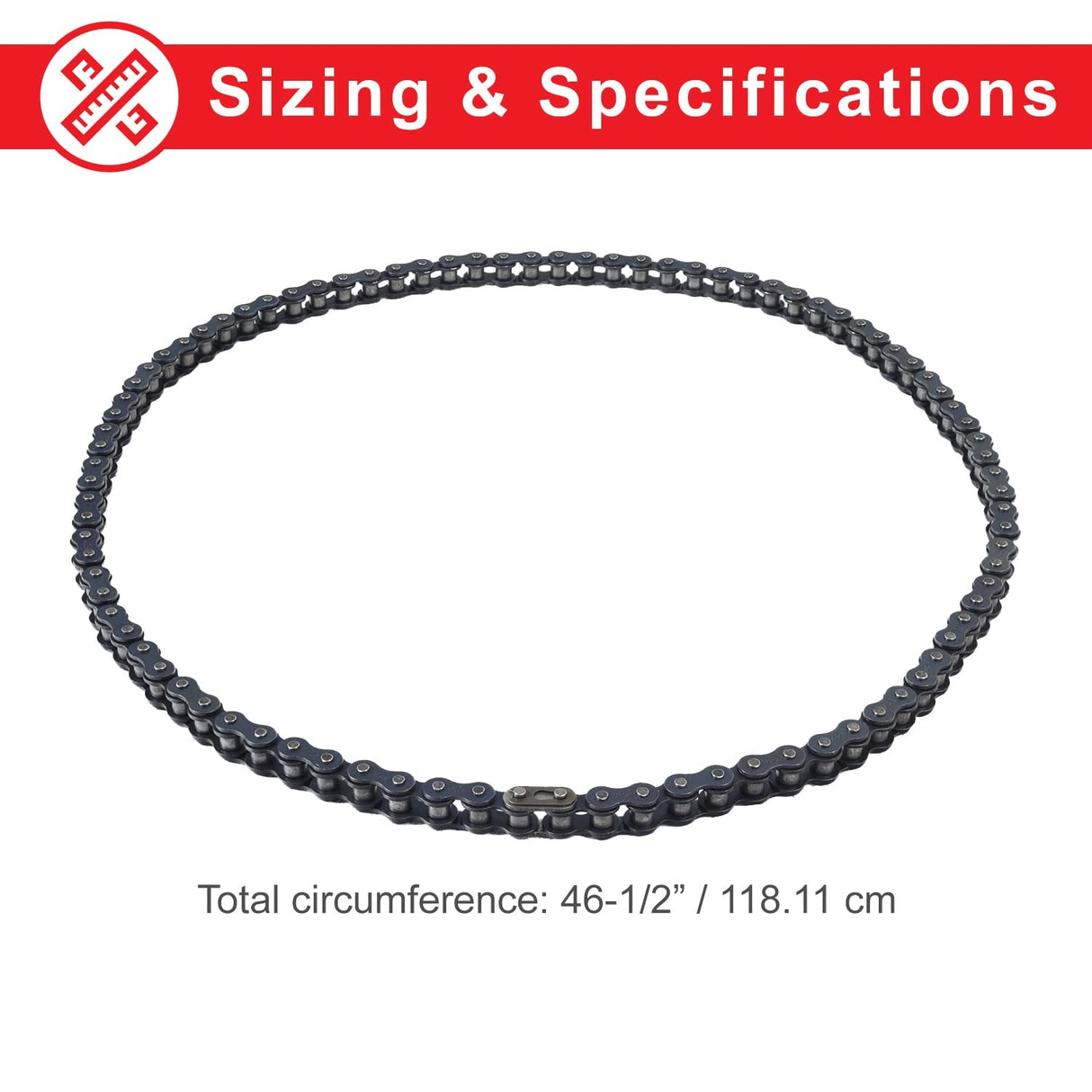 420 Drive Chain 90 Links with Master Link fits Coleman CT200U BT200X Massimo MB200 Baja Warrior