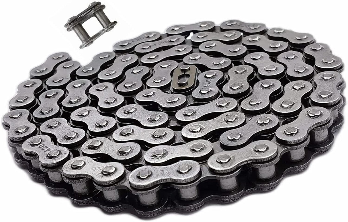 Front Drive Chain #420 21 Link (42 roller) MB200 MB165 Baja Warrior Heat Mini Baja Motorsports