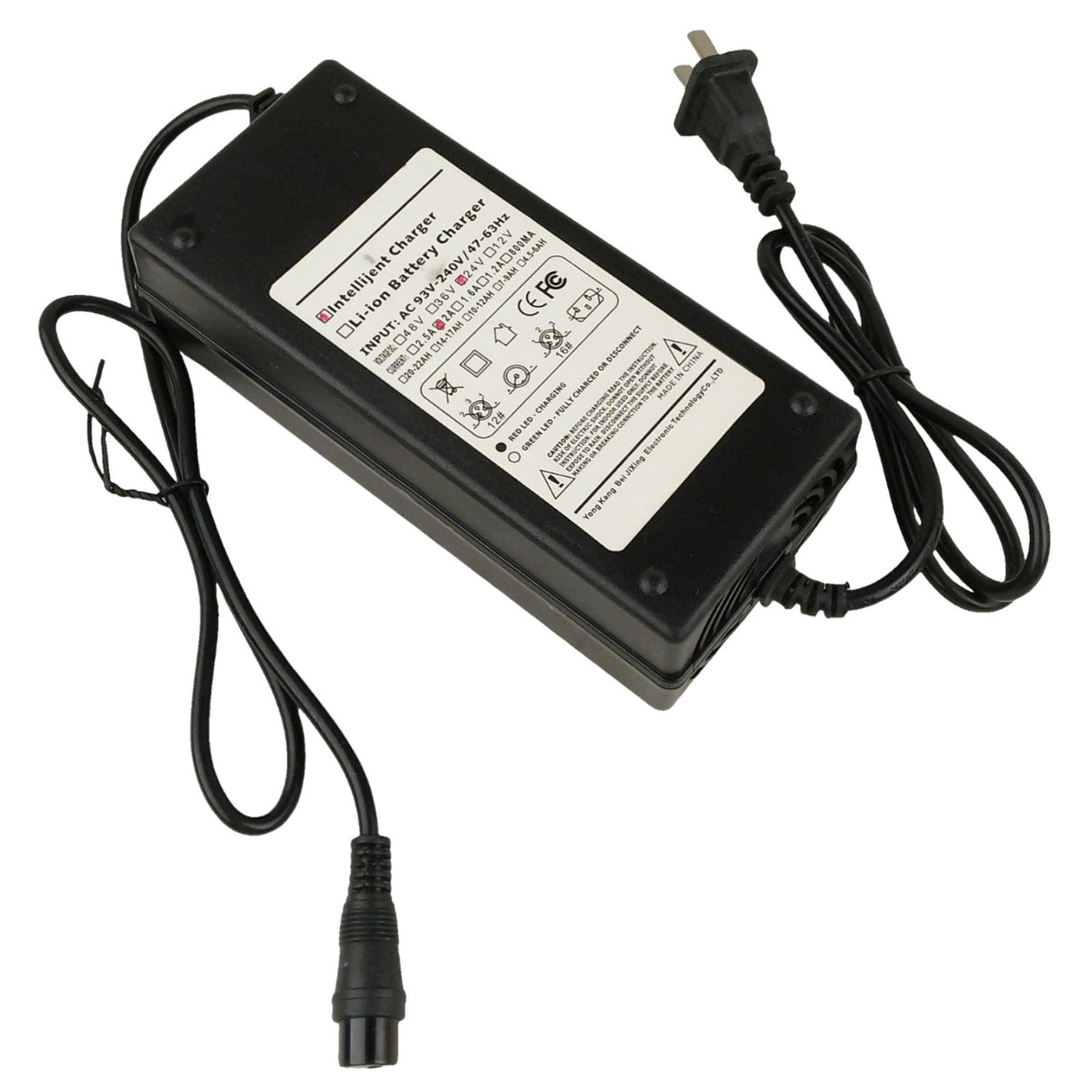 22V 2A Electric Scooter Battery Charger for 12V Electric E-Bikes Sccoters