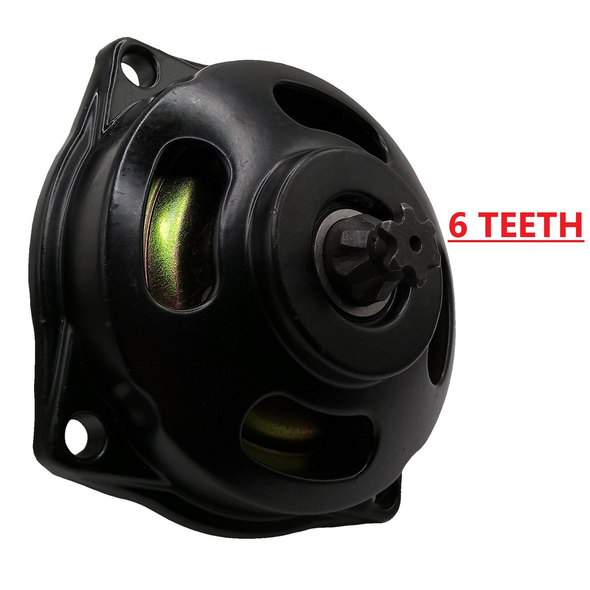 6 tooth sprocket Clutch Bell Housing Mini Rocket Pocket Bike Quad ATV 47cc 49cc (Kit)