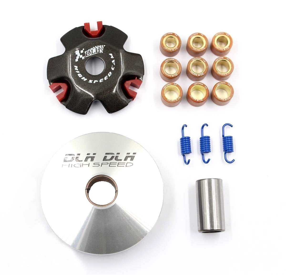 New High Performance Variator Complete Set For Scooters GY6/QMB139 Engines 50cc