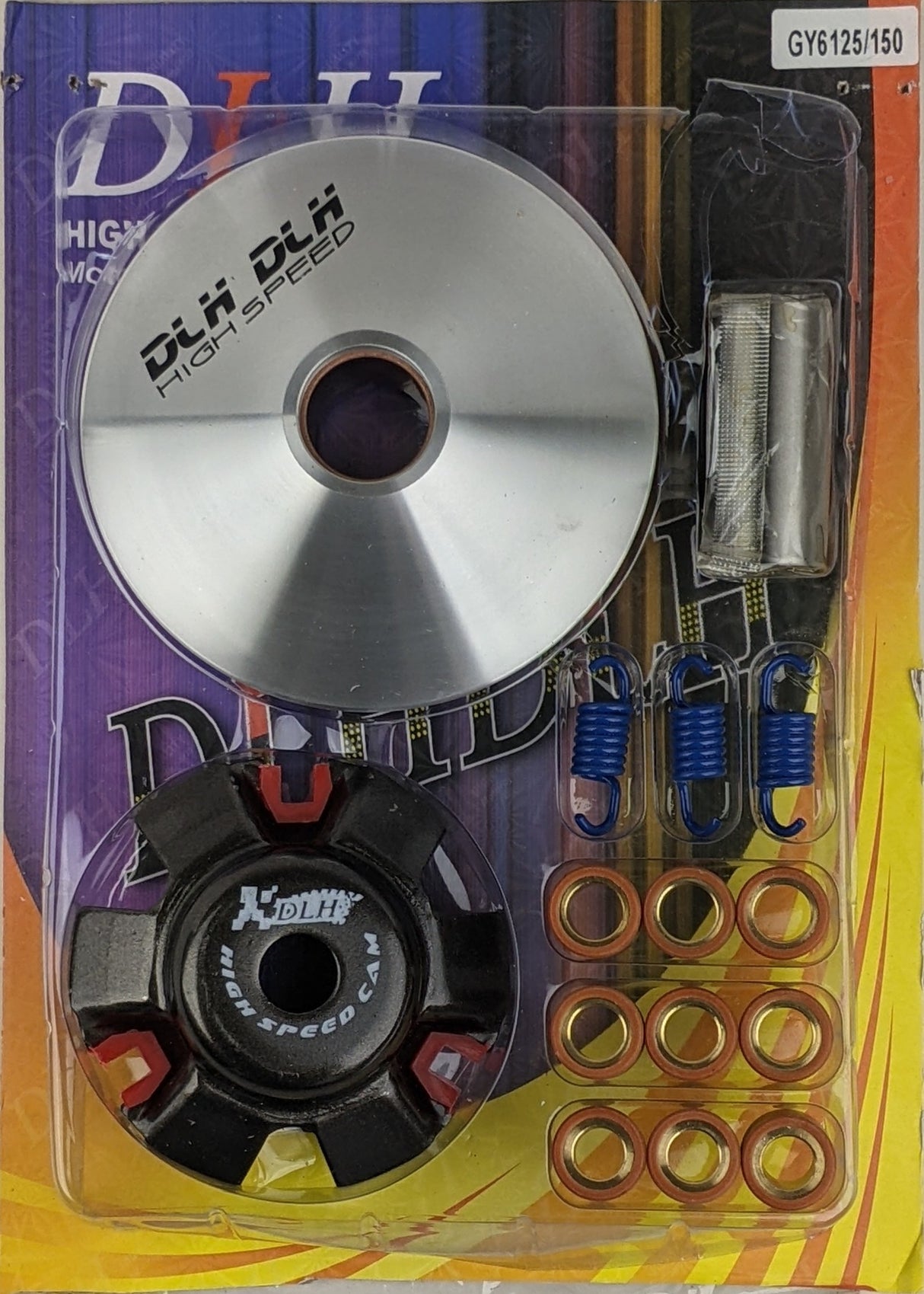 GY6 125cc 150cc Racing Variator Kit with Rollers for Chinese 4-Stroke 152QMI