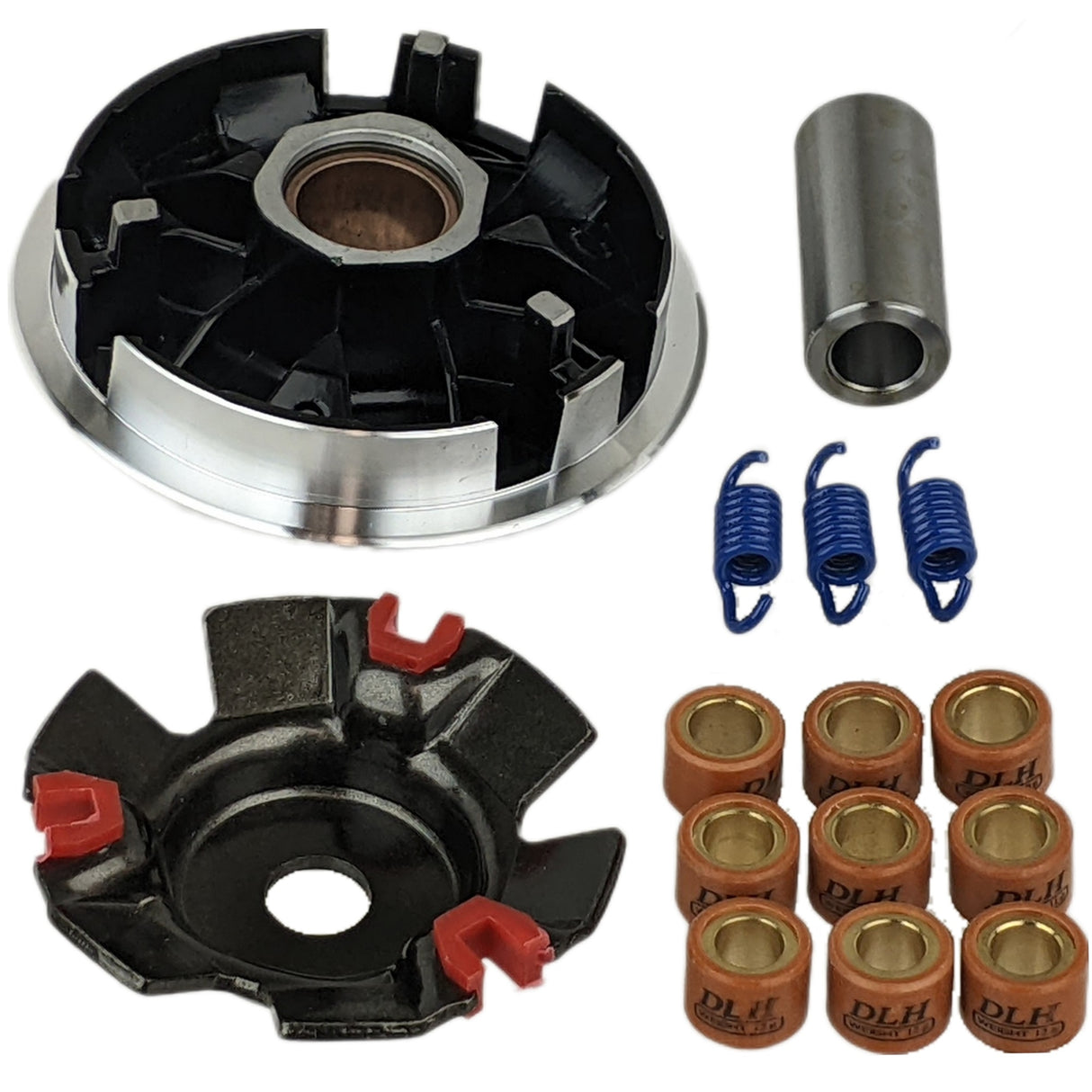 GY6 125cc 150cc Racing Variator Kit with Rollers for Chinese 4-Stroke 152QMI