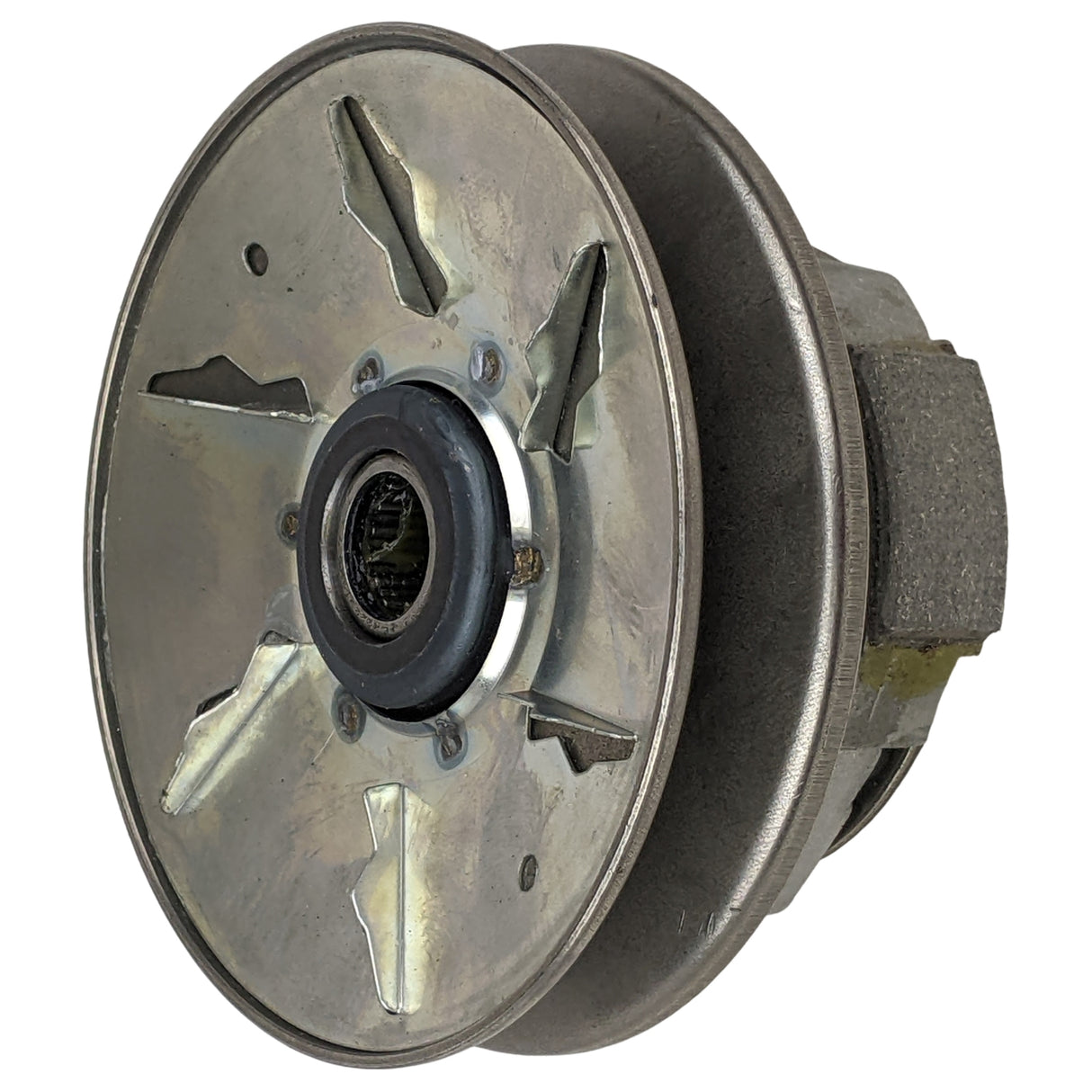 GY6 Rear Clutch Assembly for 157QMJ 152QMI 4-Stroke Engine GY6B & GY6 170cc, 200cc ATVs Taotao Bull 200, 4FUN 200 Go Kart, (19 Spline)